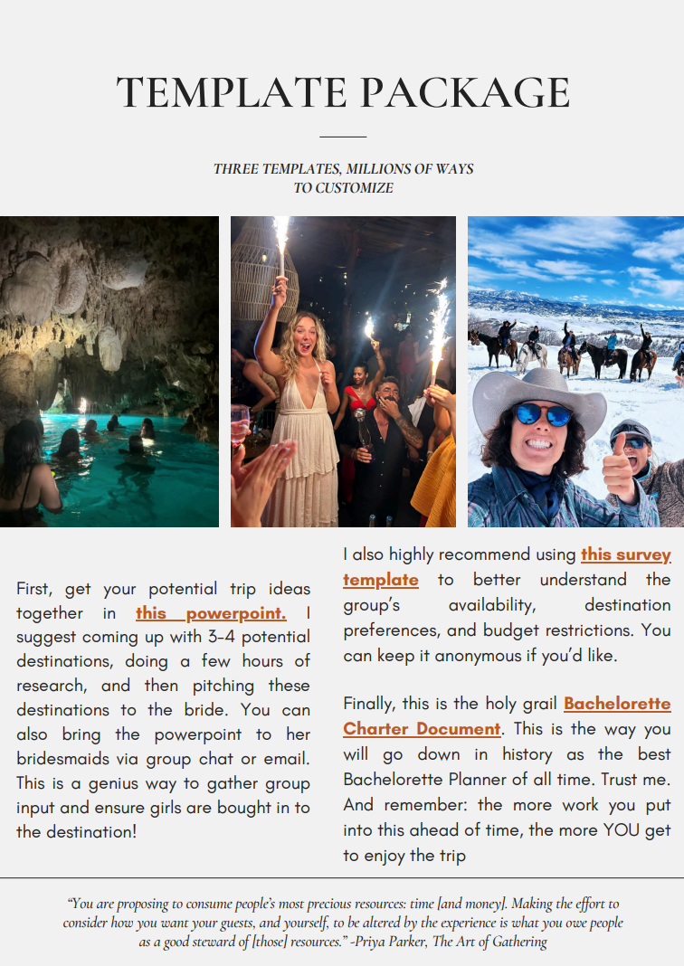 The Bachelorette Guide!